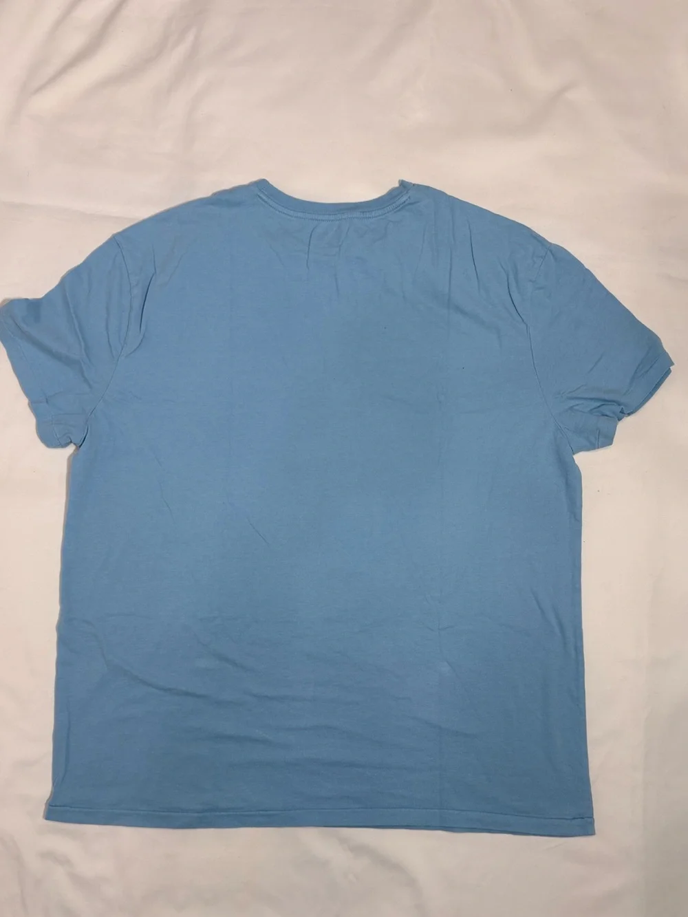 Men’s Blue Polo Ralph Lauren Classic Fit Graphic Short Sleeve Shirt Size L